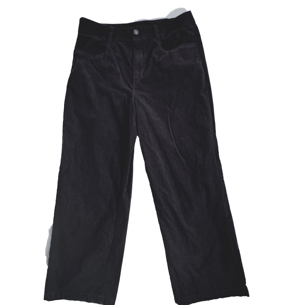 Calvin Klein Jeans Men's 30 Reg Dark Brown Corduroy Relaxed Fit Straight Leg